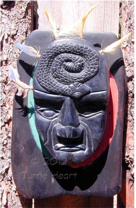 Ethiopian wonderstone carving by Turtle Heart. The Intellectual. Ojibwe. Pantelleria.