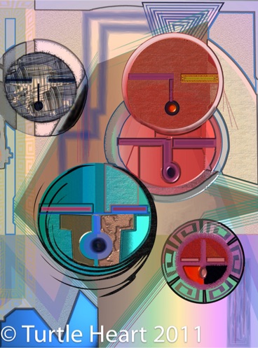 True Singers a painting by Turtle Heart. Limited Edition.